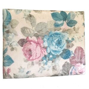 NWOT Fabric Covered Guest Book
